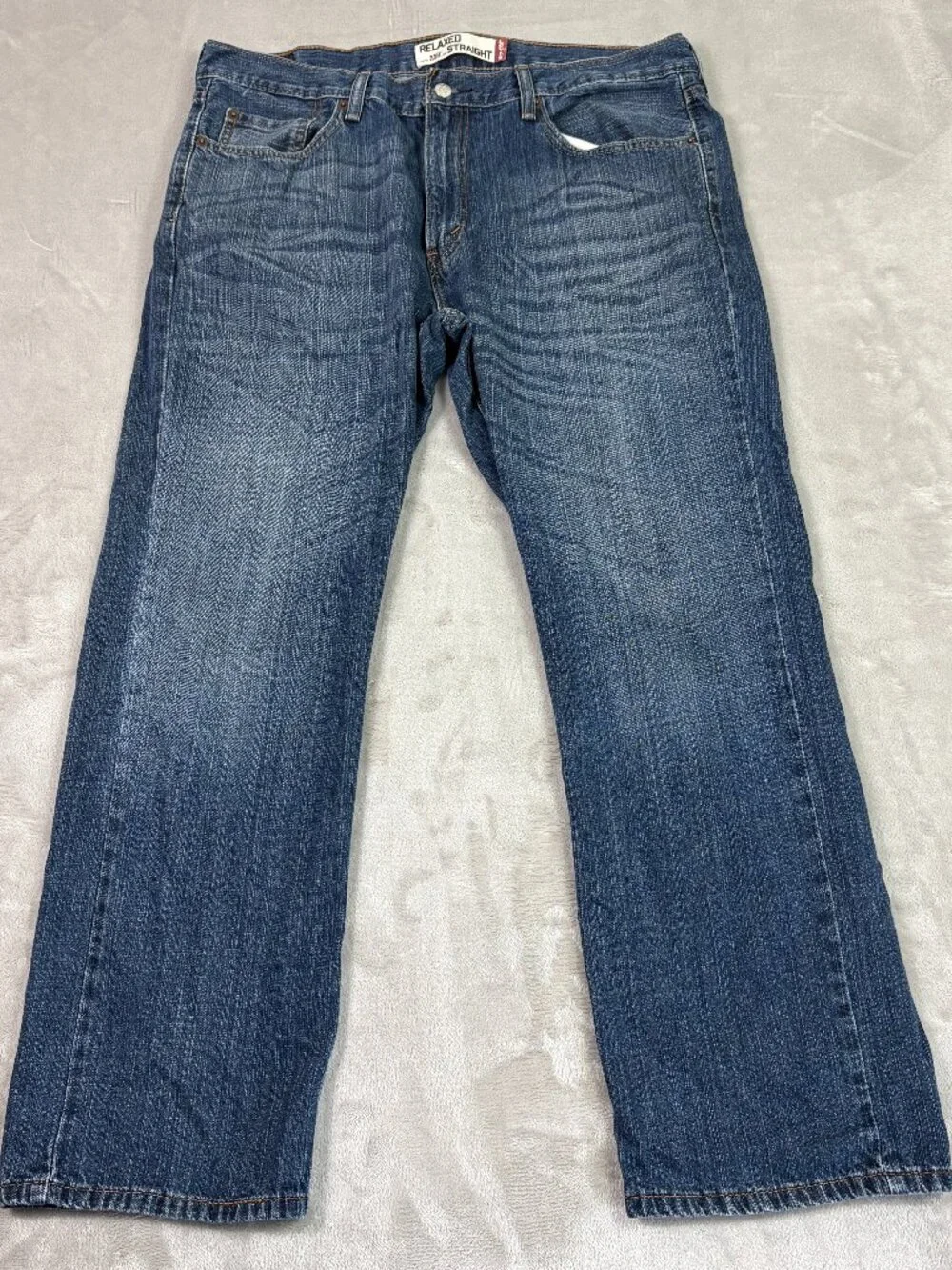 Levi’s 559 Relaxed Straight Mens Blue Denim Jeans Size 36x30 Pants Medium Wash
